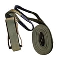 thumbnail image 2 of Kit de slackline de 36 pies con tensor de gancho y trinquete para entrenamiento de equilibrio ejercito verde, 2 of 8