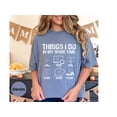 thumbnail image 6 of Things I Do In My Spare Time Capybara T-Shirt, Funny Capybara Graphic Tee, Capybara Lover Gift, Cute Capybara Shirt, Animal Humor, 6 of 10