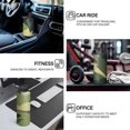 thumbnail image 3 of Camouflage Insulated Stainless Steel Water Bottle with Straw & Cleaning Brush – 18/32/40 Oz | Leakproof, BPA-Free, 304 Stainless Steel, Wide Mouth, Travel Mug for Car, Gym, Office, 3 of 5