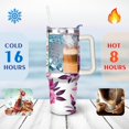 thumbnail image 4 of Modern Oil Painting 40 Oz Tumbler with Handle Lid and Straw, Stainless Steel Double Walled Vacuum Insulated Cup, Cute Birthday Gifts Tumbler for Women Men Friends, 4 of 7