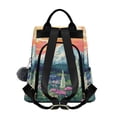 thumbnail image 2 of FORMRS Women's Travel Backpack Purse Anti-Theft Hidden Pockets Casual Shoulder Bag, Floral Mountain, 2 of 7