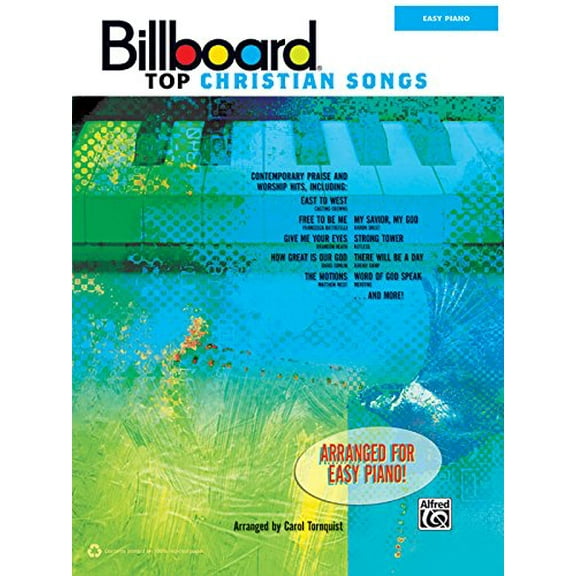 Pre-Owned Billboard Top Christian Songs: Easy Piano Paperback