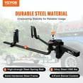 thumbnail image 3 of 1,000 lbs Weight Distribution Hitch Kit with Sway Control – 2" Solid Steel Shank, 2-5/16" Ball – Heavy-Duty Trailer Hitch for Safe Towing, 3 of 7