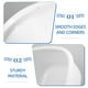 thumbnail image 4 of Lavabo multifuncional, lavabo portátil, lavabo de baño de gran capacidad, lavabo de plástico para limpieza facial, lavabo para lavarse las manos, 4 of 7