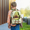 thumbnail image 6 of Disketp Avocado1 Backpack - Comfortable Daypack with The right laptop for you Spacious Main Compartment & other poket - {designName} print, 6 of 6
