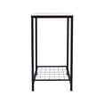 thumbnail image 6 of End Tables, Side Tables with Storage Shelf, Industrial Side Table Nightstand with Durable Metal Frame Coffee Table with Mesh Shelves for Living Room, 6 of 6