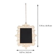 thumbnail image 5 of Small Chalkboard Tags Rectangular Shaped Hanging Wooden Blackboard Wordpad Colleague Communication Reminder Messages 5Pcs, 5 of 5