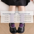 thumbnail image 3 of Spazoro Girls 10 Pairs Mid Calf Socks, Stretchy Soft Solid Color Cotton Casual Ruffled Crew Socks Purple Size 1T-12Y, 3 of 7
