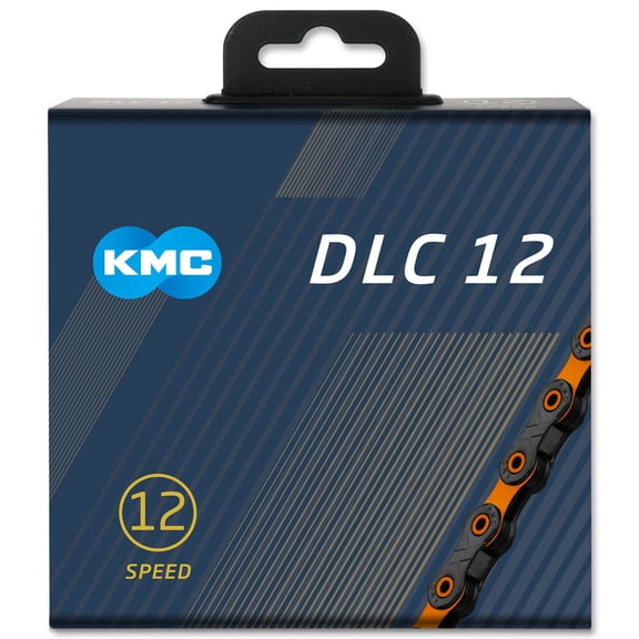 KMC DLC12 12 Speed Chain Black / Orange