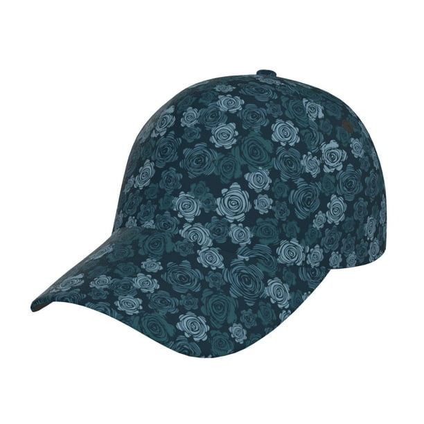 Balery Rose Flowers Gorra de béisbol de tamaño ajustable para correr, entrenar y actividades al aire libre. Gorra de papá para todas las estaciones.
