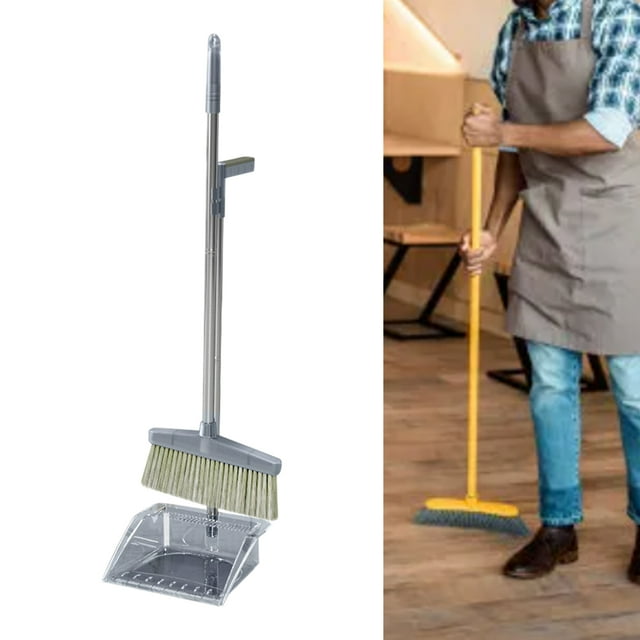 Broom Dustpan Set§dust Cleaning Broom Dustpan§broom Dustpan Cleaning Tool§broom Dustpan Tool§home Broom Dustpan§long Handle Broom Broom Dustpan Set Cleaning Tool Dust Pan Long