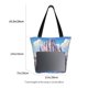 thumbnail image 3 of Fotbe Majestic Fantasy Castle Bolsa de Playa con Estampado, Bolsa de Hombro, Bolsa de Mano Espaciosa, Bolsa de Viaje Ligera, Bolsa de Compras Versátil, 3 of 6