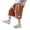 Brown, variant on Cethrio Boys Cargo Shorts, Casual Running Knee Length Elastic Waist Summer Shorts Brown Size 8