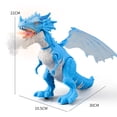 thumbnail image 4 of POINTERTECK Kids Electric Flying Dragon Toy  Light-Up Eyes Roaring Spraying Movable Joints Funny Toddlers Walking Dragon Action Figure Model for Boys Birthday Gift, 4 of 6