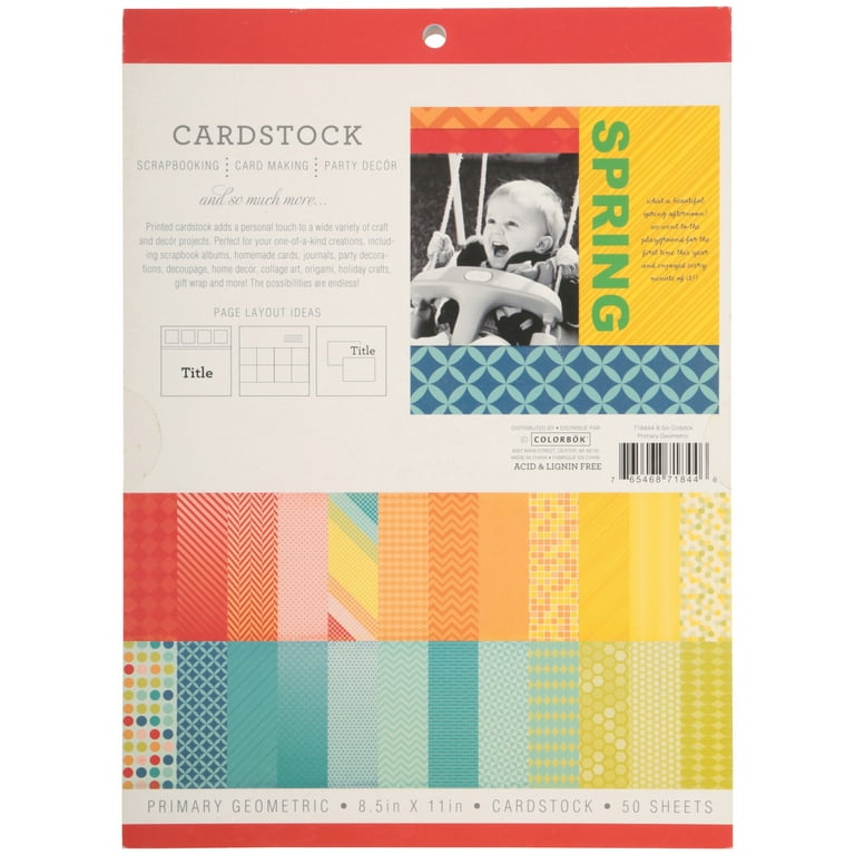 Colorbok® Ivory 8.5 x 11 Smooth Cardstock, 50 Sheets