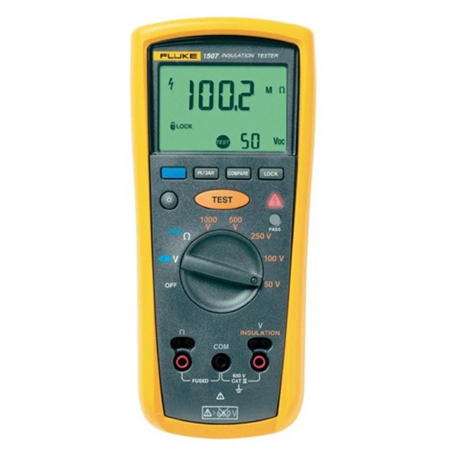Fluke 1507 Testeur de Résistance à l'Isolation, 50 à 1000 V