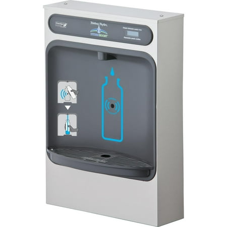 

Elkay Halsey Taylor HydroBoost Bottle Filling Station Surface Mount Non-Filtered Non-Refrigerated Stainless