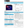 thumbnail image 3 of Batería de Repuesto Mighty Max Battery 12V 10AH SLA, 3 of 7