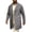 Gray, variant on GrmtClth Men's Lapel Trench Coat Single Breasted Length Long Sleeve Lightweight Business Overcoat Casual Windbreaker Outerwear with Pockets