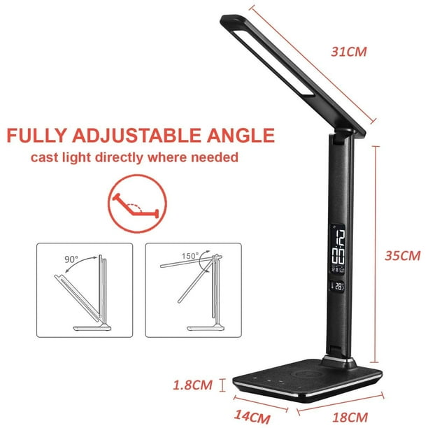 Ottlite executive desk lamp with 2.1 a usb charging port online manual