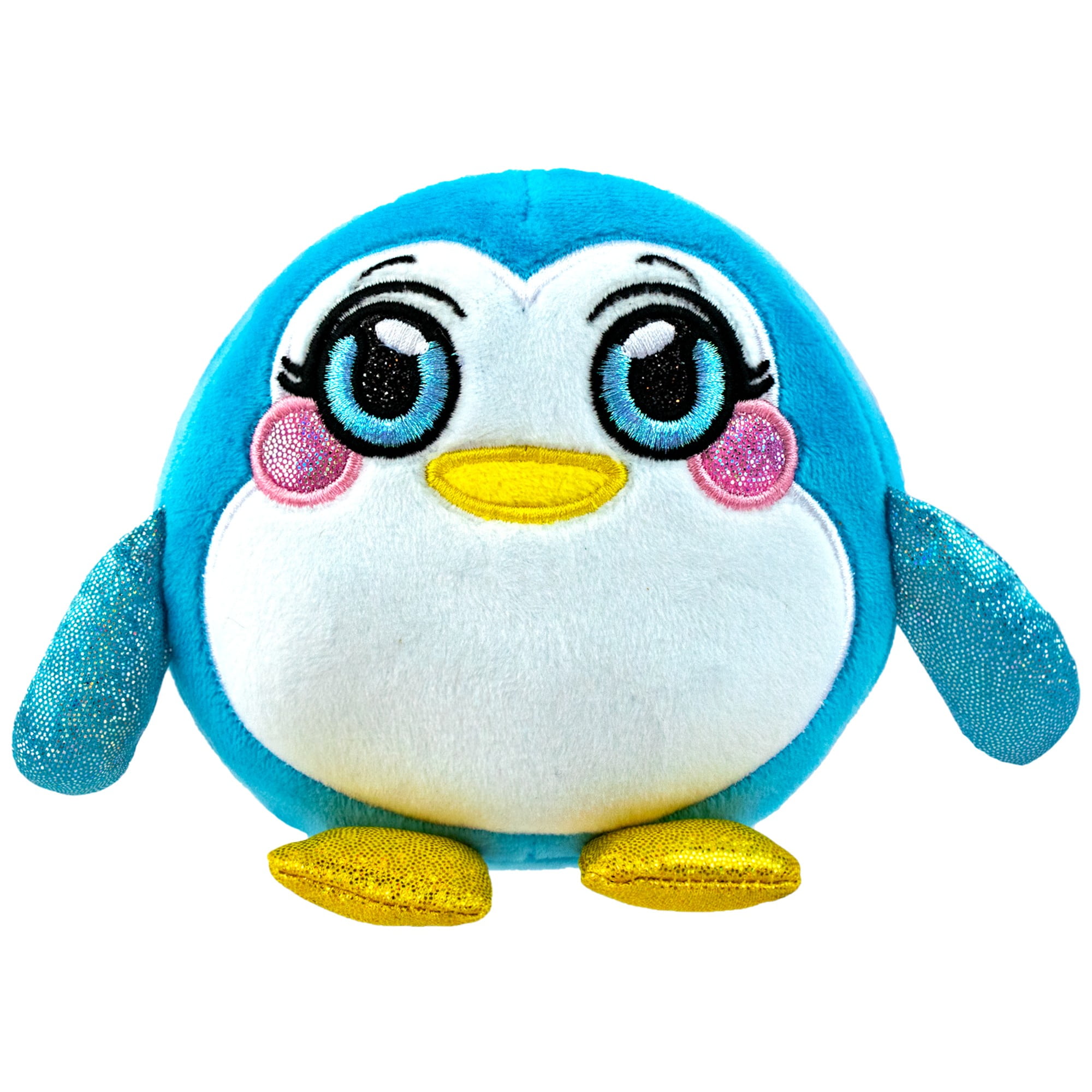 Mushmeez Squeezy, Squishy, Moldable Plush, Stuffed Animal, Penguin - Walmart.com - Walmart.com