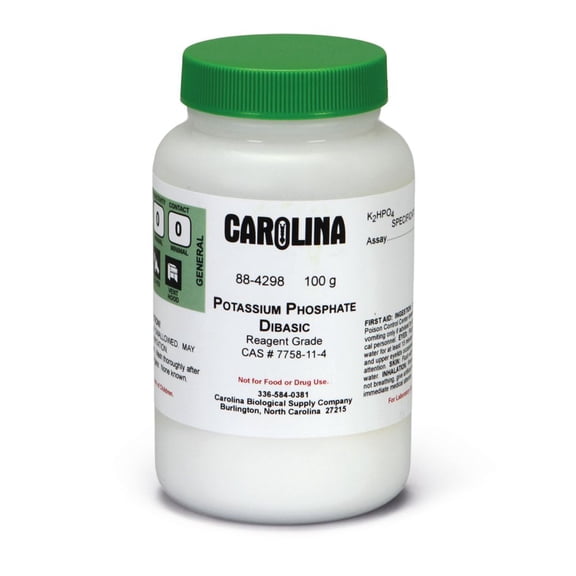 Potassium Phosphate, Dibasic, Reagent Grade, 100 G