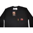 thumbnail image 2 of Comeaux Caps FR Henley Black Welding Welders Work Shirt Long Sleeve  LARGE, 2 of 2