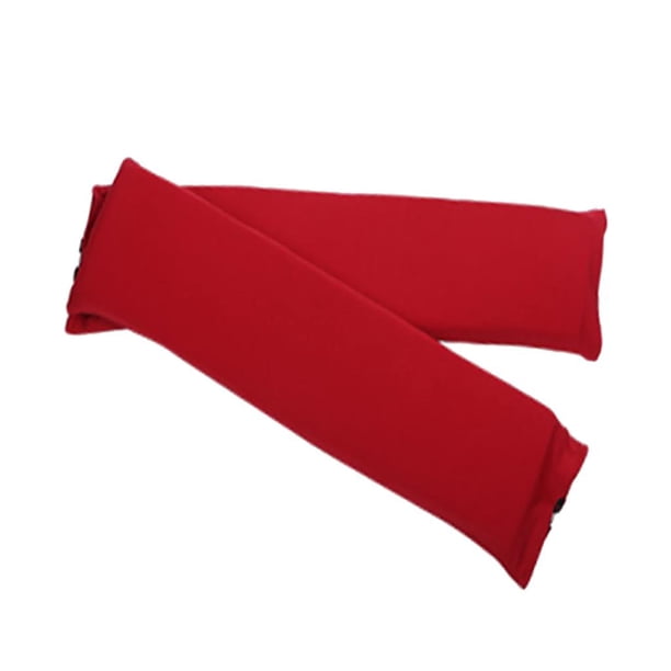 1 par de fundas para reposabrazos de silla de oficina, funda protectora giratoria para reposabrazos de sillón rojo