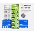 thumbnail image 3 of Tianqiu LR936H AG9 394A 1.5V Alkaline Coin Cell Batteries (100 Batteries), 3 of 10