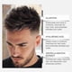 thumbnail image 3 of Natural Hair Coloring Solution for Men & Women, Long-Lasting Brown Black Shade, Gentle Formula Easy to Apply and Clean, 3 of 5
