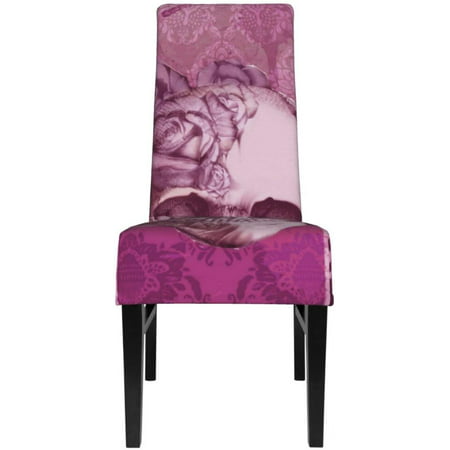 Dining Chair Cover Stretch, Damask Dining Chair Seat Covers