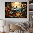 thumbnail image 1 of Designart Raccoon Animal Wall art, Curious Raccoon composition I , Raccoon Wall art decor, Multi-Color Modern Canvas wall art, 32x24 inches, 1 of 5