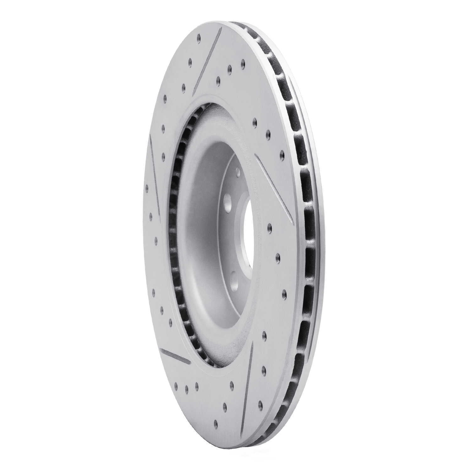 Dynamic Friction Company 830-27052R DFC Geoperformance Rotor - Drilled and Slotted