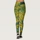 thumbnail image 3 of MKLEKYY Leggings deportivos para mujer, cómodos leggings con estampado de girasoles, leggings deportivos de control para yoga, leggings de cintura alta para mujer, 3 of 4