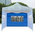 thumbnail image 4 of Panel Lateral Del Dosel Panel De La Tienda Panel Plegado Tela Oxford Toldo De Jardín Superficie Superior De La Tienda Panel Lateral Panel Lateral Impermeable Panel De Tela Del Toldo Para Picnic Yuarrent HA027792-01, 4 of 5