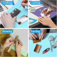 thumbnail image 5 of 3 Pack Cutting Mat, Lettering Machine Mat, Self-Healing, Rotary Cutting Mat for Sewing 12x12Inch, 5 of 5