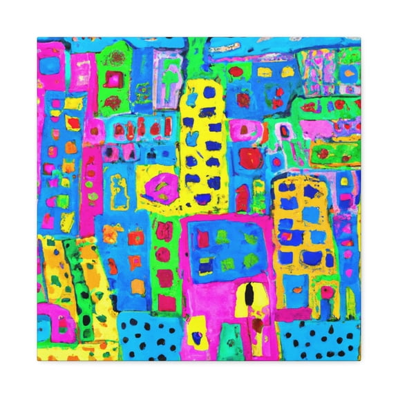 Urban Modern Metropolis - Canvas