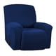 thumbnail image 1 of 1 funda para sillón reclinable, duradera, muy elástica, protector de muebles Azul oscuro, 1 of 9