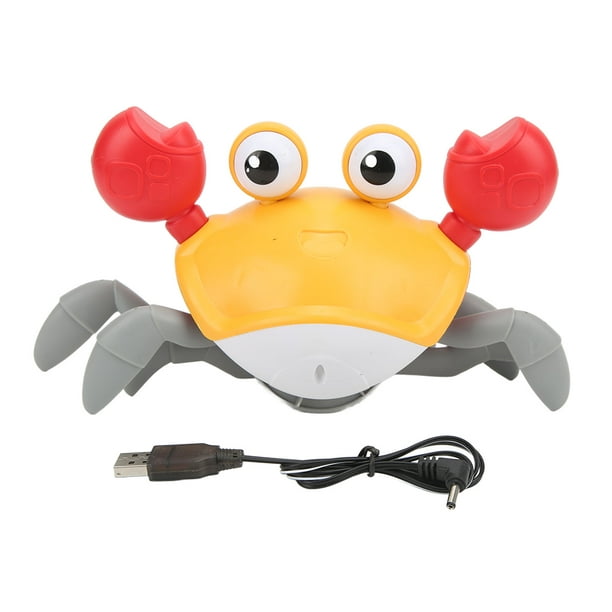 Jouet de bébé crabe rampant électrique, jouet de danse interactif