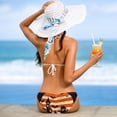 thumbnail image 5 of Halloween Font Swimsuit Bikini Set, Detachable Sponge, Adjustable Strap, Two-Pack - Ideal for Beach, Pool, Vacay, 5 of 6