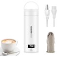 thumbnail image 1 of baomifa-Portable Electric Kettle, 450ml Travel Kettle, Mini Tea Kettle Electric Water with Display 4 Temperature Control, Leak-Proof, Quick Boil, Stainless Steel, Auto Shut-Off, Keep Warm, 1 of 4