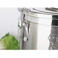thumbnail image 5 of Fetcoi, Stainless Steel Airtight Canister, Cereal Container with With Airtight Lid and Handles Rice Oil Storage Bucket(12L), 5 of 8