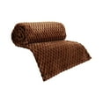 thumbnail image 2 of Summer Savings Clearance! Boovnll Faux Fur Throw Blanket, Super Cozy & Soft Lightweight Solid Color Flannel Throw Blanket, Machine Washable for Bedroom, Living Room, Office, Couch, Blanket - 40x60", 2 of 9