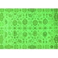 thumbnail image 1 of Ahgly Company Indoor Rectangle Abstract Green Modern Area Rugs, 2' x 4', 1 of 4
