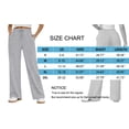 thumbnail image 5 of MOSHU Sweatpants for Women Straight Leg Elastic Waist Spring Fall Pants Casual Lounge Pants Womens Sweatpants with Pockets, 5 of 9