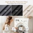 thumbnail image 6 of MaKefeile Blackout Curtain Divider with Ceiling Curtain Track for Room Partition,1 Panel Beige Privacy Divider Curtain and White Flexible Track Set, 6 of 10