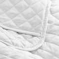 thumbnail image 3 of Bare Home Ensemble de Courtepointe - 2 Pcs - Couvre-Lit Matelassé à Losanges - Lit Simple/simple TG, Blanc, 3 of 4