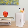 thumbnail image 5 of pen Holder Home and Office Supplies Desktop Organizer Storage Desk Decorative Accessories Organizer Pen Cup Desk Supplies Holder White, 5 of 8