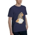 thumbnail image 2 of Bingfone Sunflower Gnomes 4 Men'S Loose Fit Short-Sleeve Pocket T-Shirt, 2 of 7