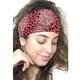 thumbnail image 2 of Nuevas diademas anchas para mujer, ideales para el cabello. Bandas turbante extra grandes para entrenamiento deportivo, elásticas, antideslizantes y con cinta de satén., 2 of 2